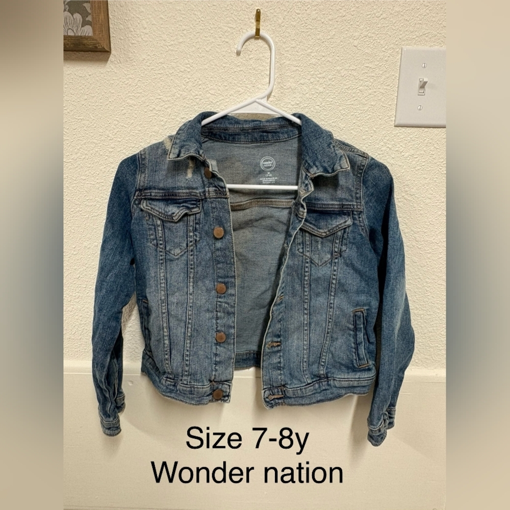 Wonder Nation Classic Blue Jean Jacket